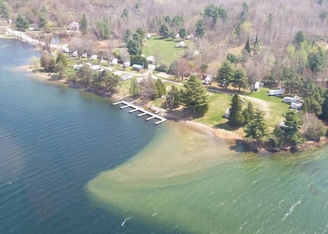 camping - canoe lake campground